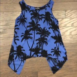 Express split open back tank medium